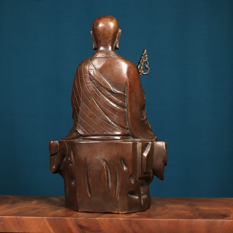 銅製 仏像 地蔵王菩薩仏像 応接間仏間 家庭用 室内 奉納 工芸品 置物