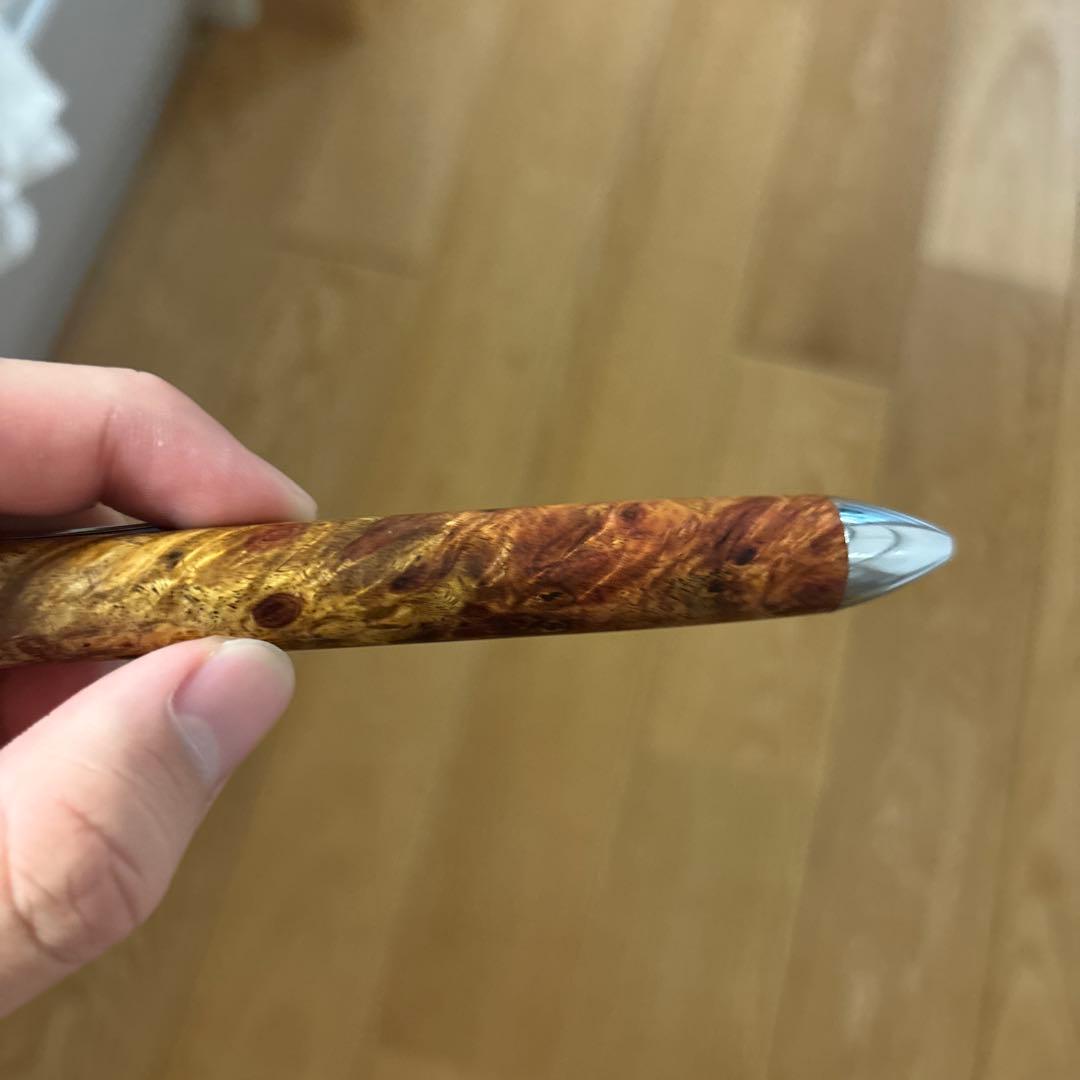 工房楔　グラッソ　花梨紅白　瘤木