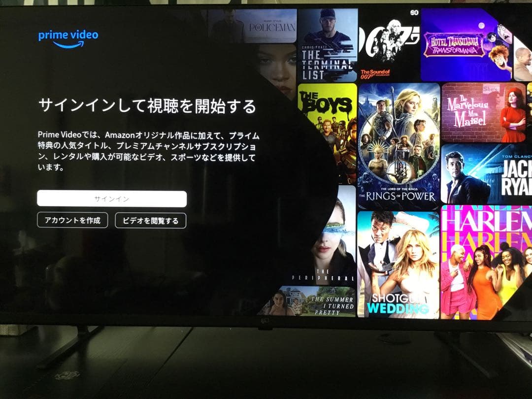 FPD チューナーレステレビ 43V型 (CG43-C2 2024年モデル)