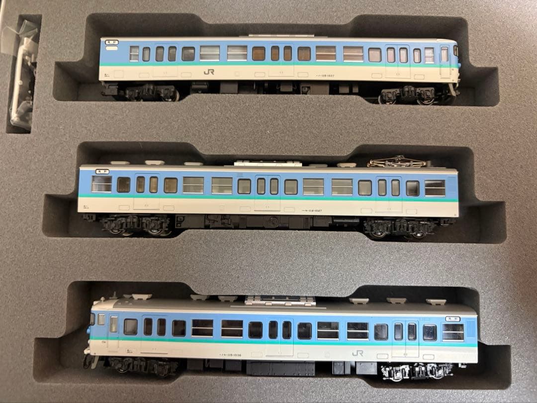鉄道模型　Nゲージ　KATO 10-1428 115系1000番台　長野色　3両