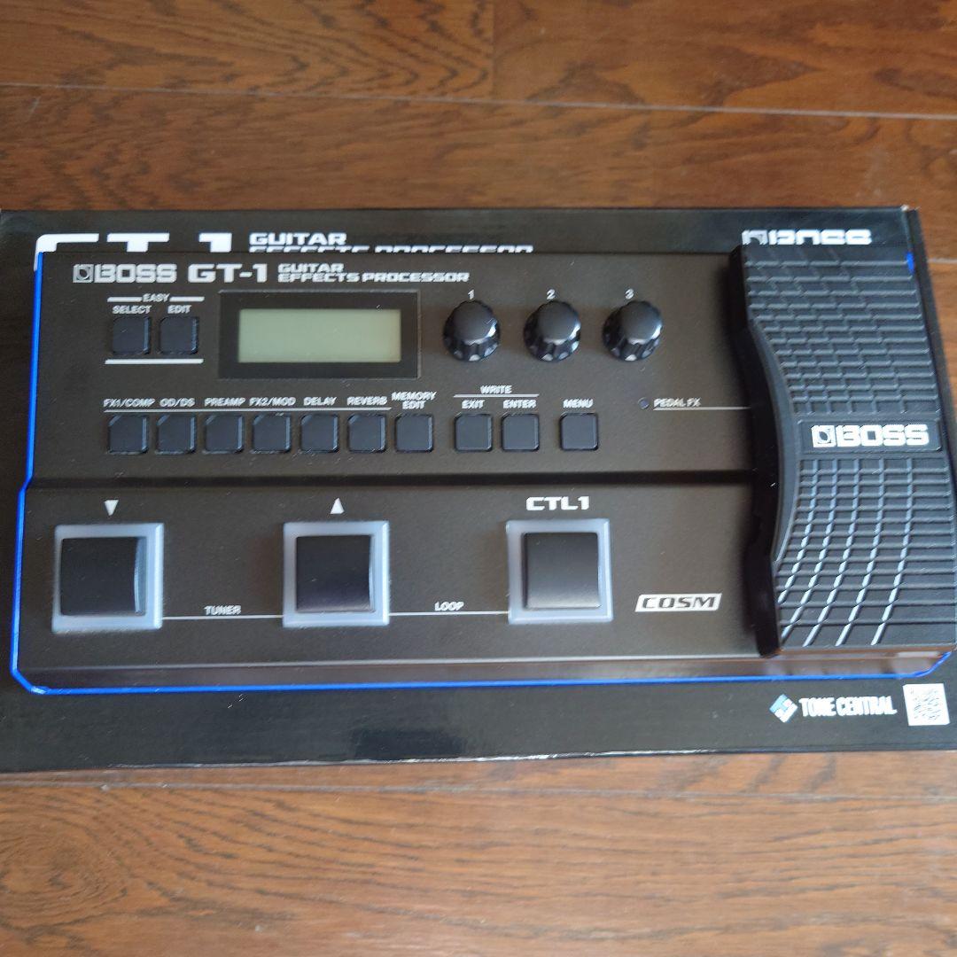 BOSS GT-1 ギターエフェクター　教科書付き
