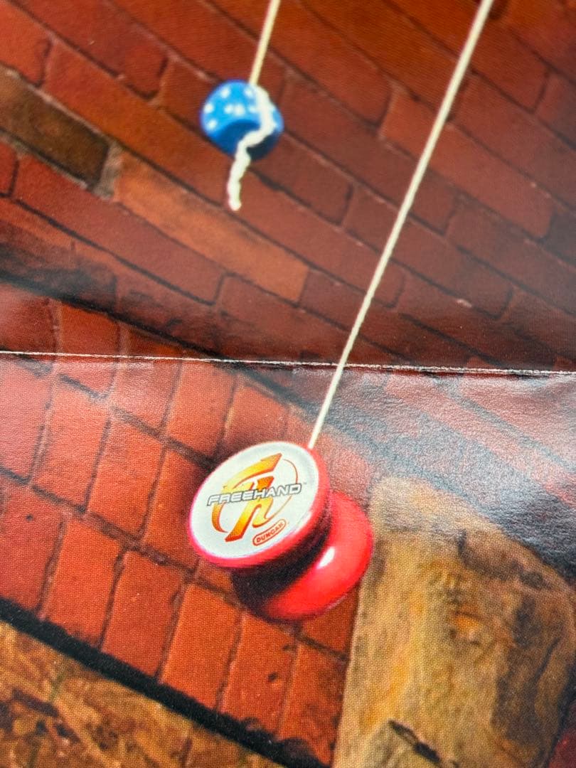 ダンカンDUNCAN初代フリーハンド三折ポスター スティーブ・ブラウン ヨーヨー