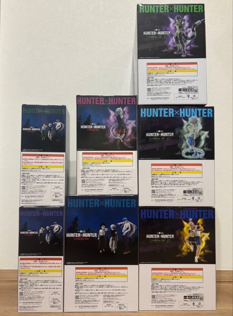 ハンターハンター　一番くじ　フィギュア　7体セット