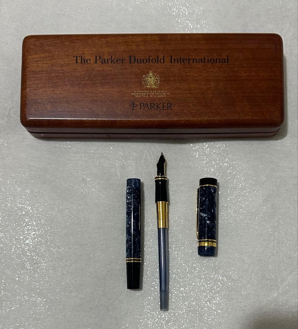 Parker DuoFold International 万年筆 18K