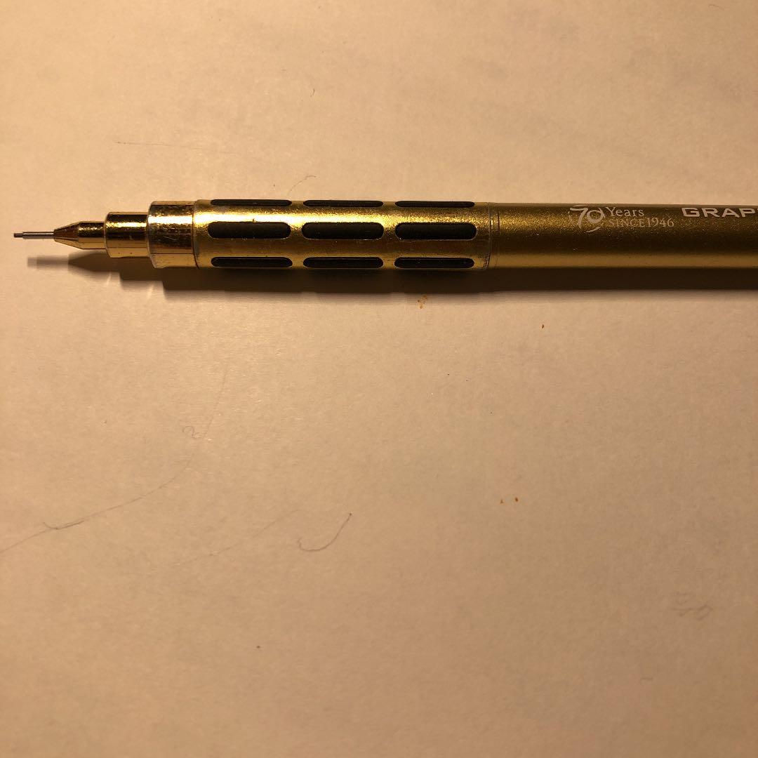 ぺんてる70周年記念 graph1000ゴールドリミテッド