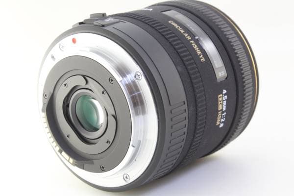 【キャノン用/魚眼レンズ】 SIGMA 4.5mm F2.8 DC