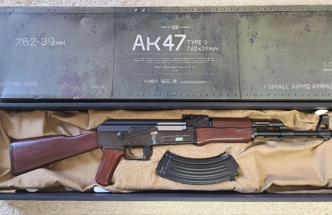 東京マルイAK47 次世代電動ガン　使用少