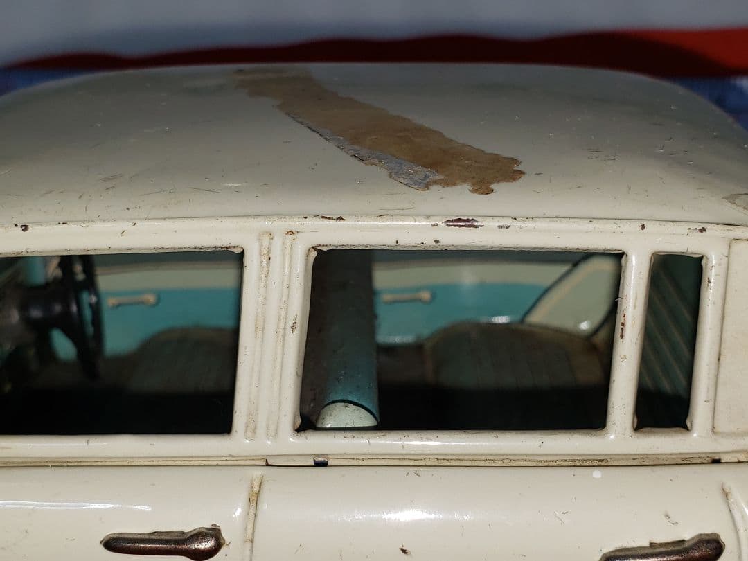 アサヒ玩具　ATC　ブリキ　トヨペットコロナ1960年代　23㎝