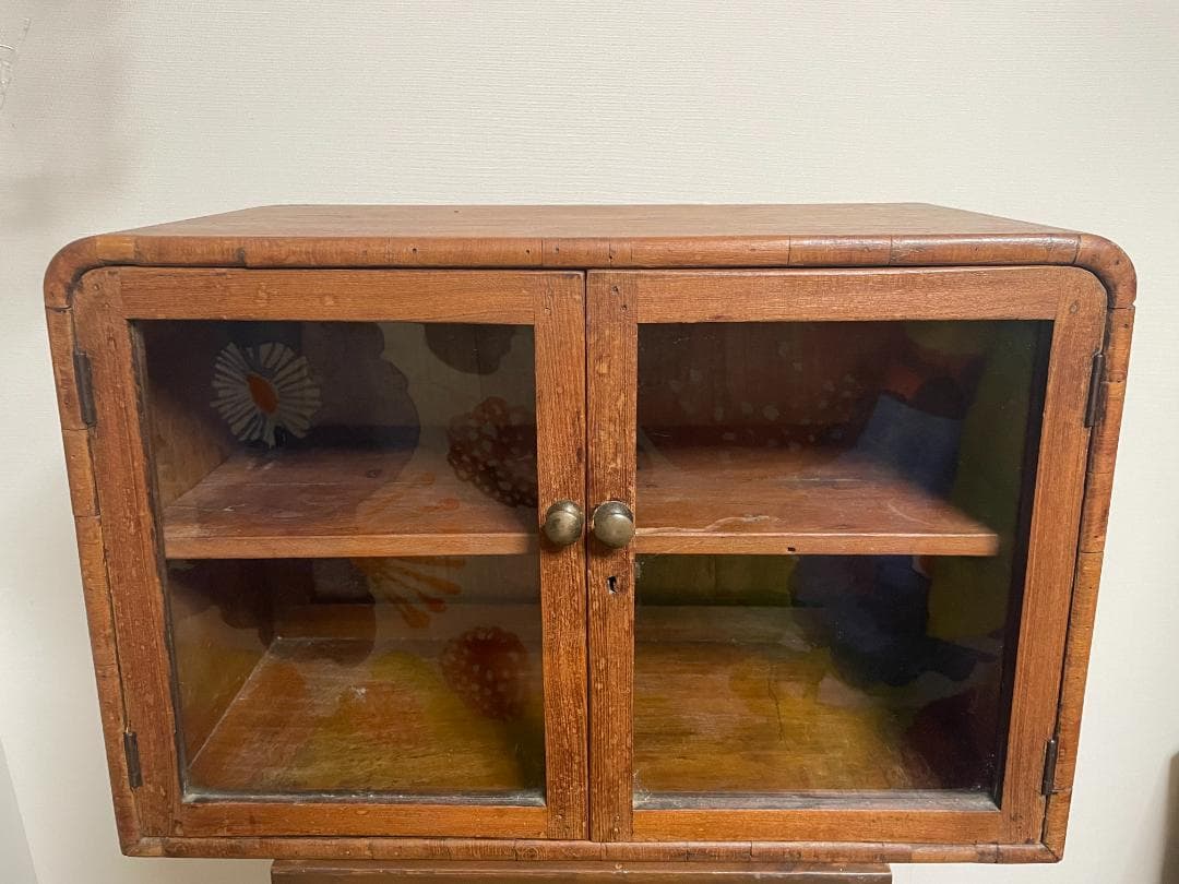 木製 ガラスのキャビネット