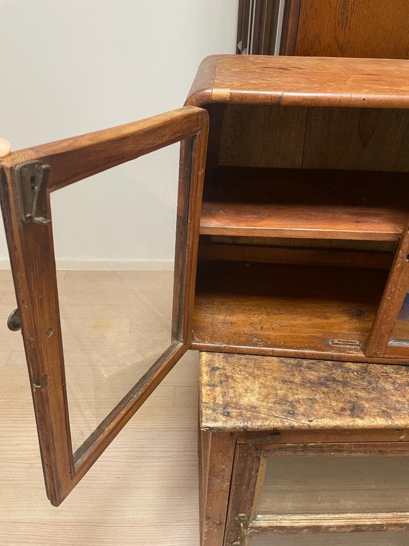 木製 ガラスのキャビネット