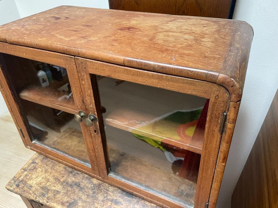 木製 ガラスのキャビネット