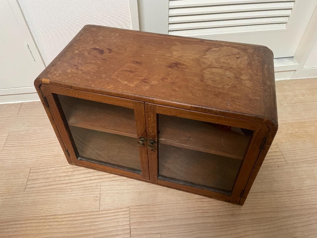 木製 ガラスのキャビネット