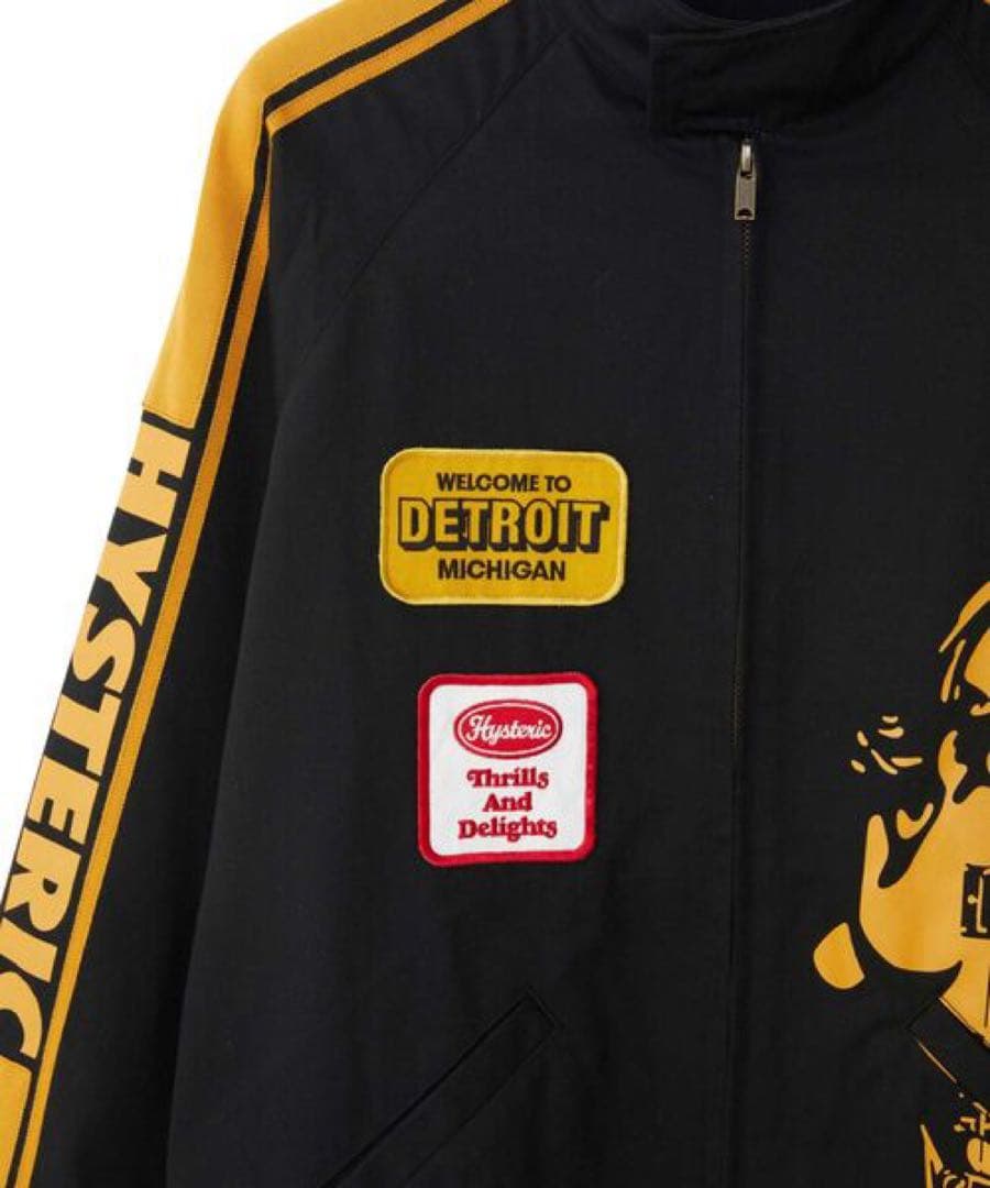 HYSTERIC GLAMOUR DETROIT ROCKレーシングジャケット