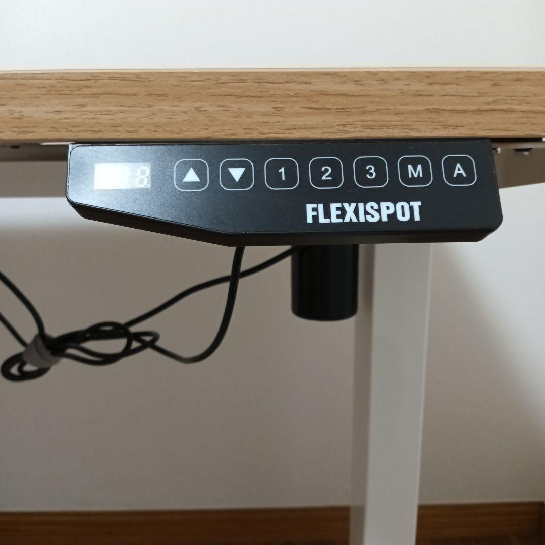 FlexiSpot 電動式昇降デスク 100×60cm キャスター付