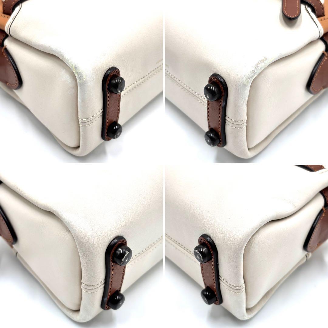 現行 コーチ 2way テート 18クロスボディ カラーブロック ハンドバッグ