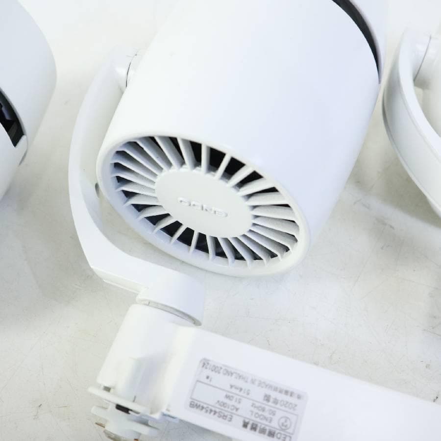 20年製 遠藤照明 ERS4454WB ダクトレール用 スポットライト 3個