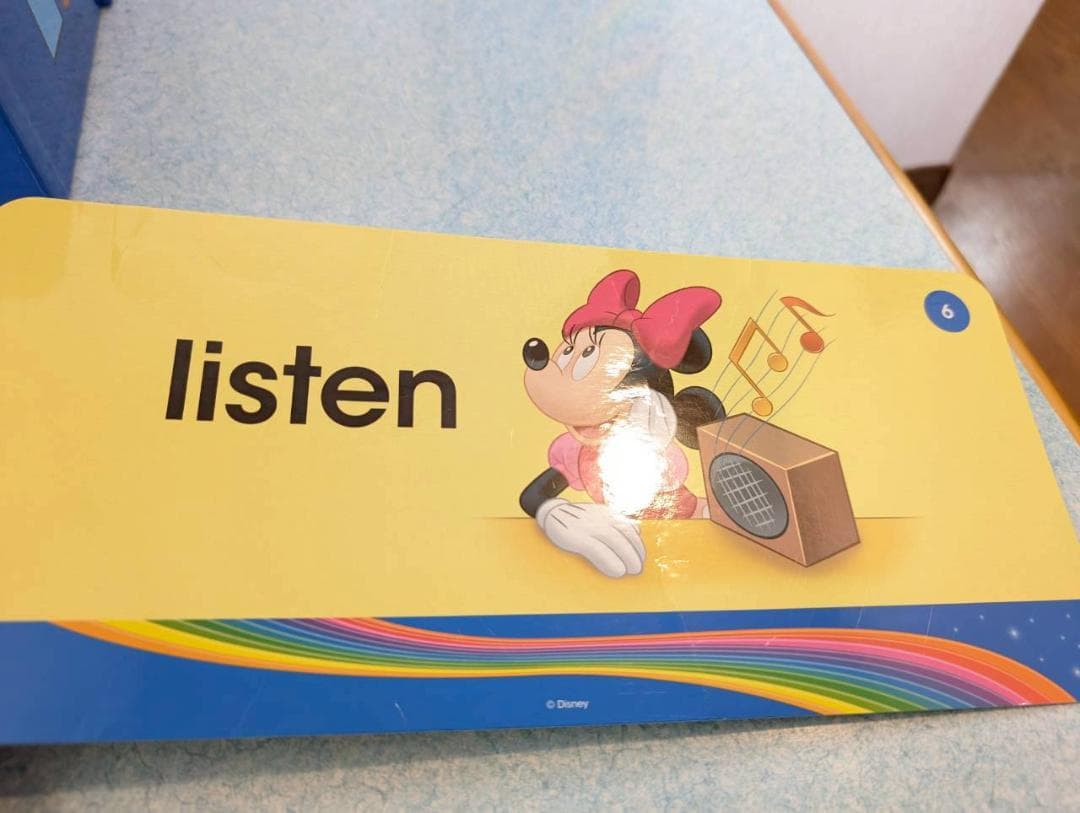 トークアロングカード　最新版　ディズニー英語システム