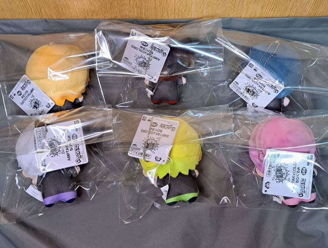 h。k。　AMPTAKxCOLORS ちびぐるみ 全6種コンプセット