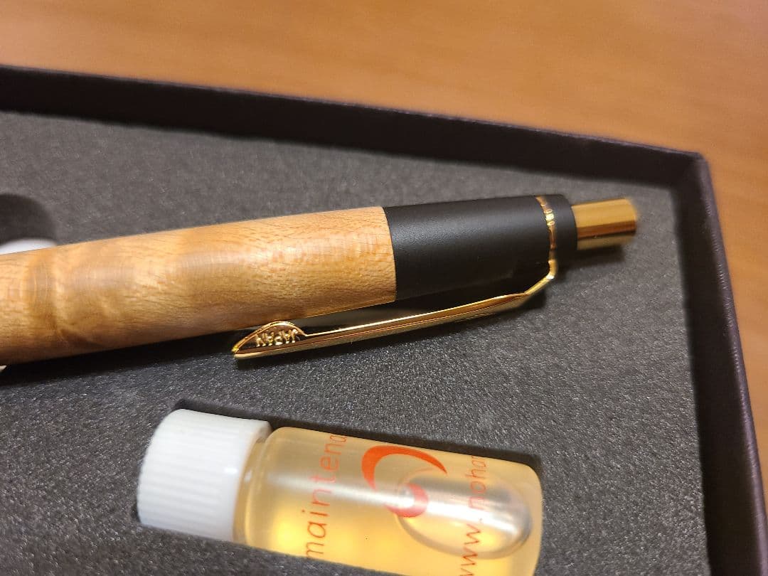 野原工芸 バーズアイメイプル シャーペン　0.5