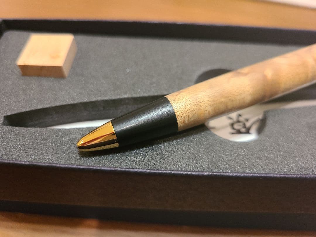 野原工芸 バーズアイメイプル シャーペン　0.5