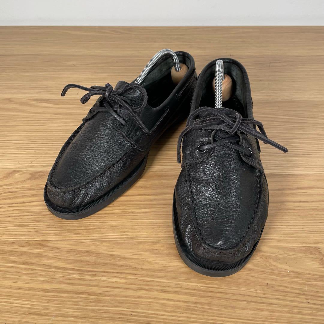 パラブーツ バース マリン デッキシューズ ブラック　6サイズ