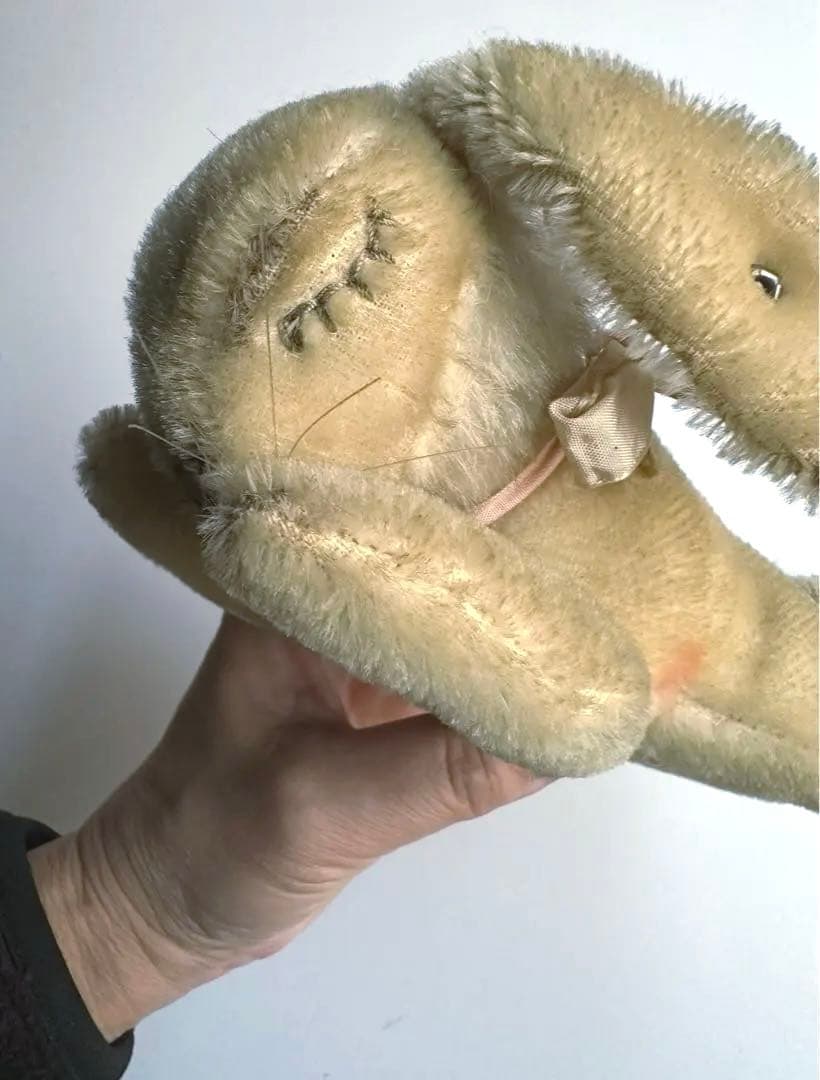 ドイツシュタイフ　お眠りうさぎ　FloppyHansi ヴィンテージ