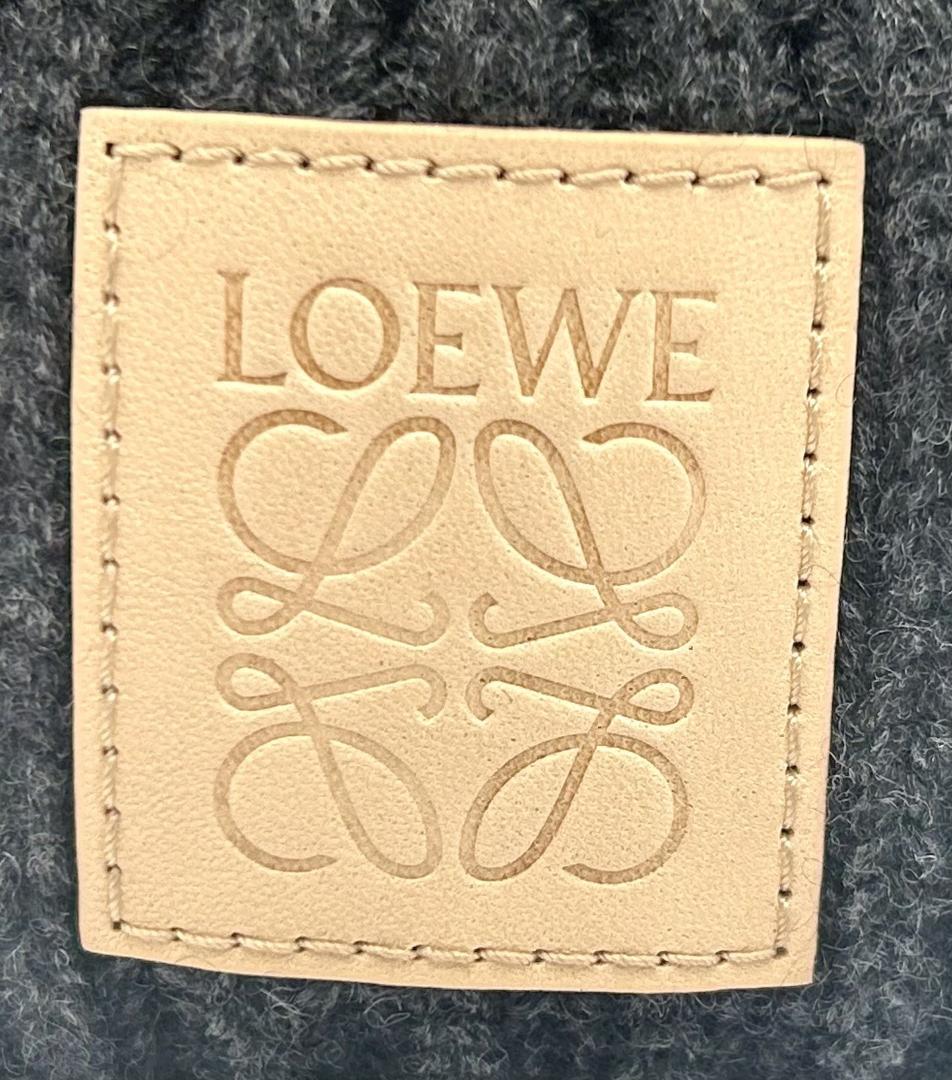 ☆新品未使用☆ LOEWE ニットキャップ カシミヤ ブラック