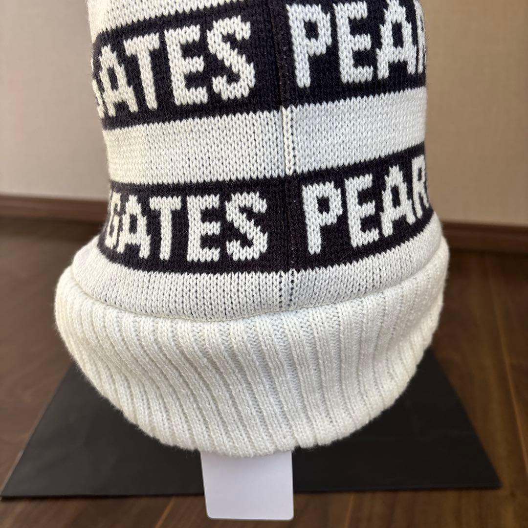 新品♪PEARLY GATES ニット帽　耳当て付き　サンバイザーユニセックス
