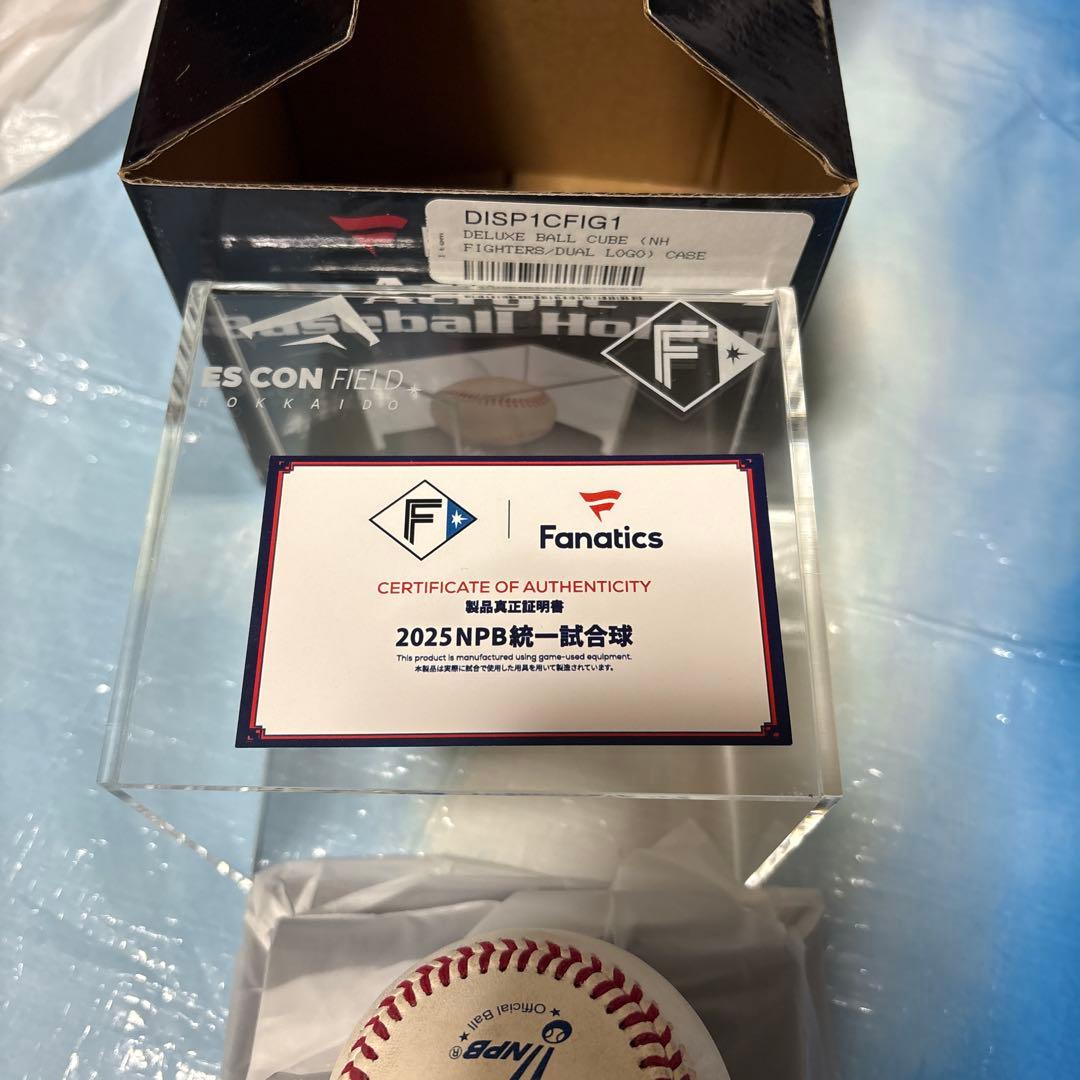 ファイターズ エスコンフィールド NPB実使用球サインボール田宮裕涼 ＆田中正義