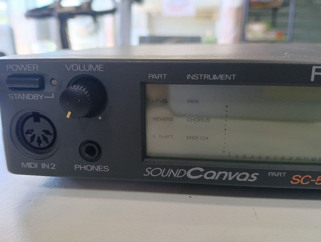 y【動作確認済】Roland SOUND Canvas　SC-55mkⅡ