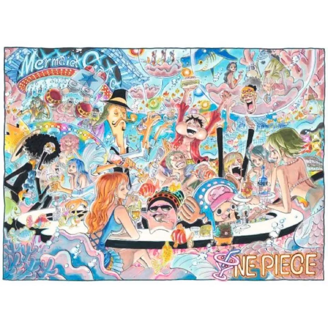 マンガアート　ONE PIECE マーメイドカフェ　ワンピース
