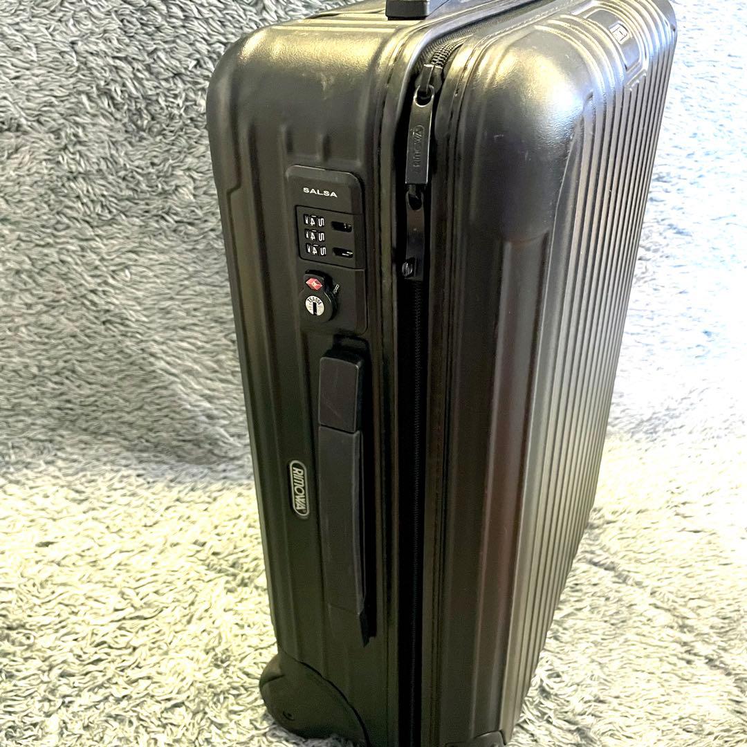 美品 リモワ サルサ 35L 2輪 TASロック キャリーケース 機内持ち込み