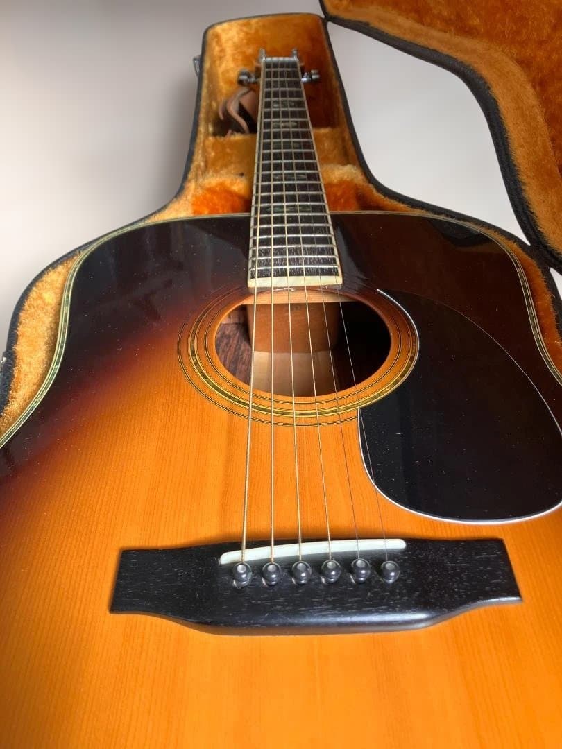 【サンバースト・縦ロゴ】Morris W-40 3Pバック ハードケース付