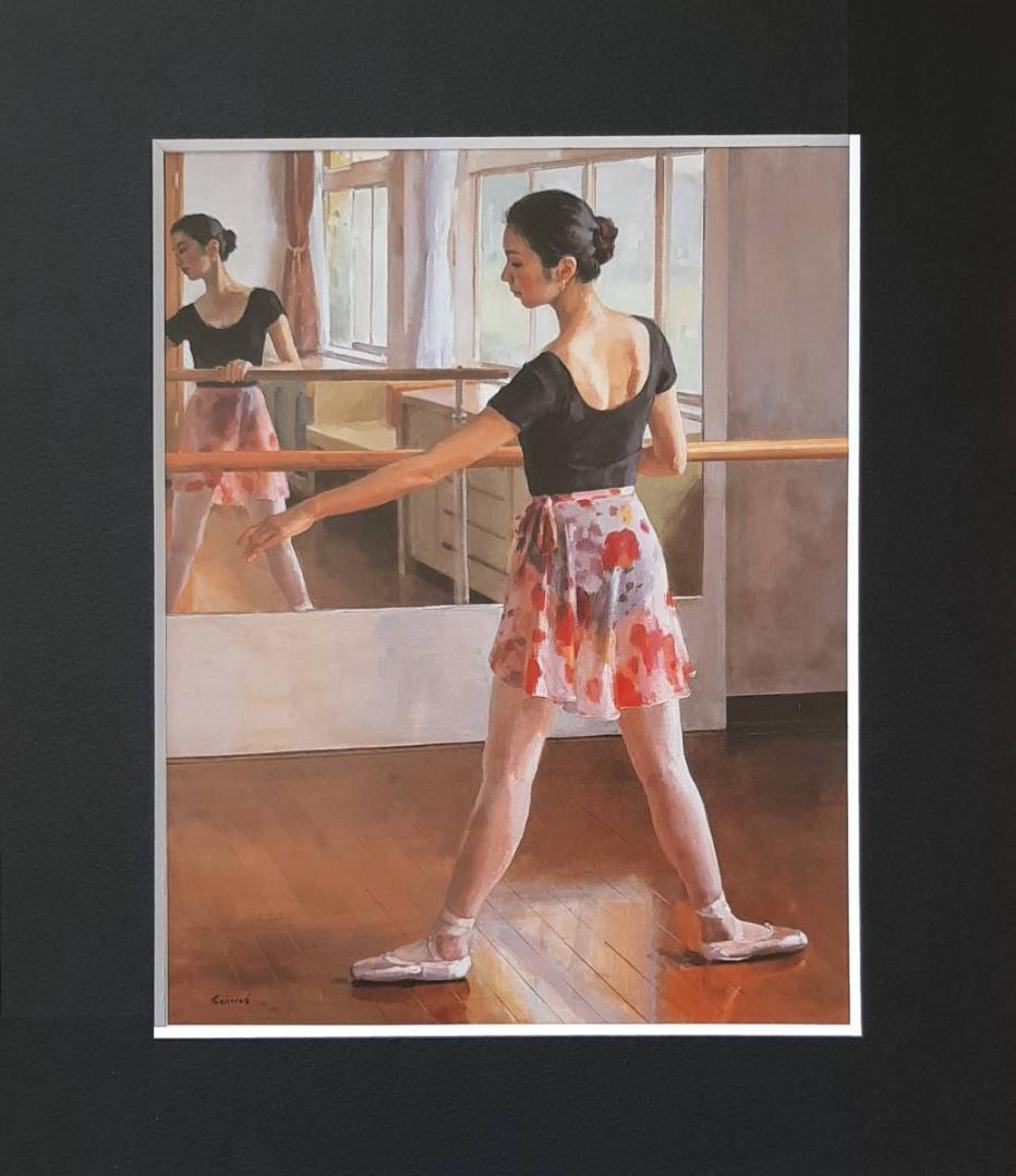 池田清明、「花のチュール」、希少画集の額装画、四季、風景、人気作品