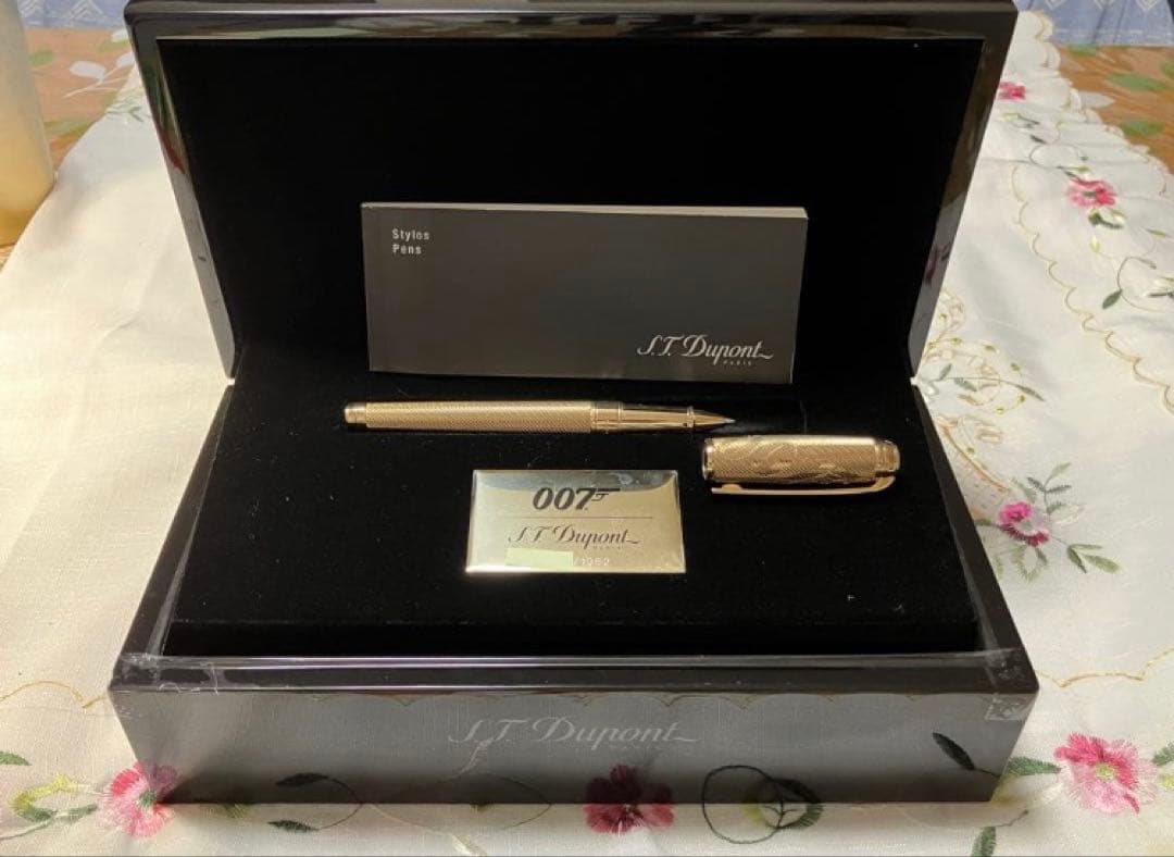 007 ジェームズボンド ST.DUPON 世界1962本限定Dラインボールペン