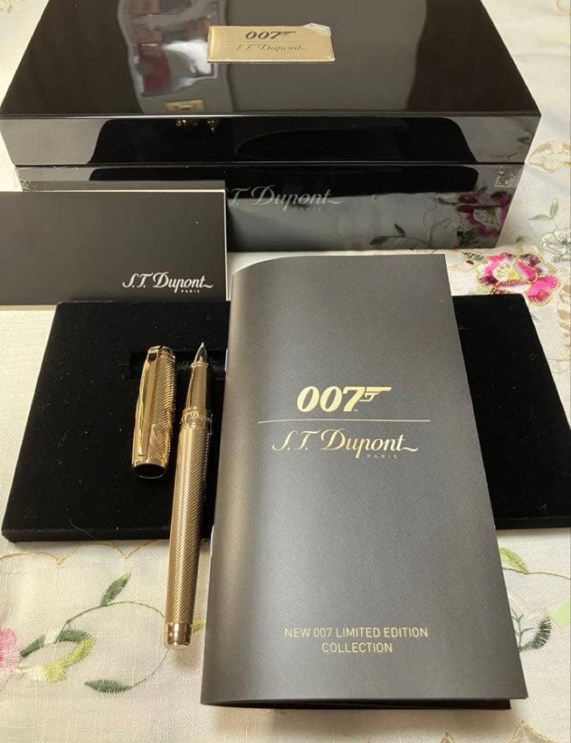007 ジェームズボンド ST.DUPON 世界1962本限定Dラインボールペン