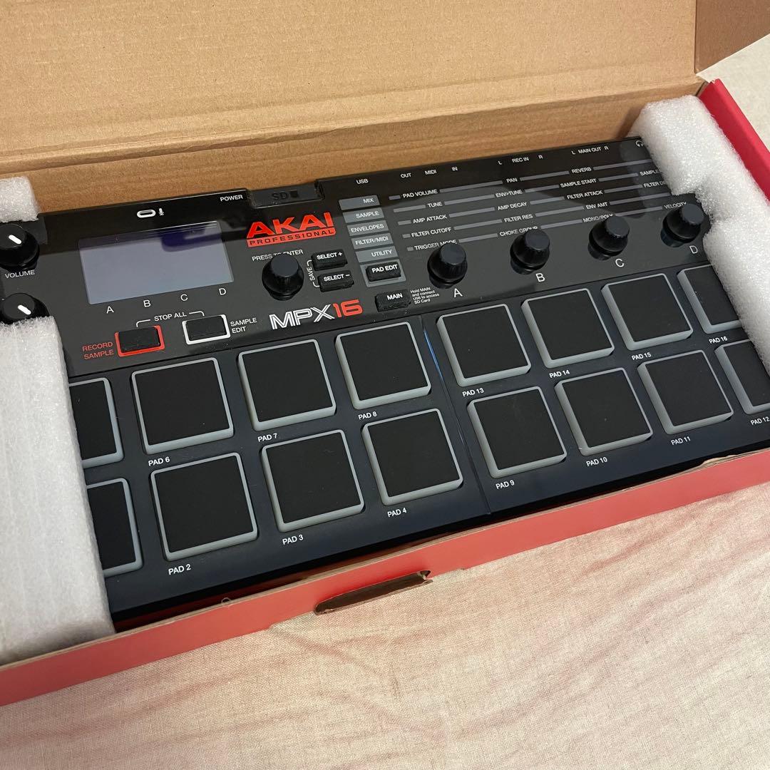 DJ機材 AKAI MPX16
