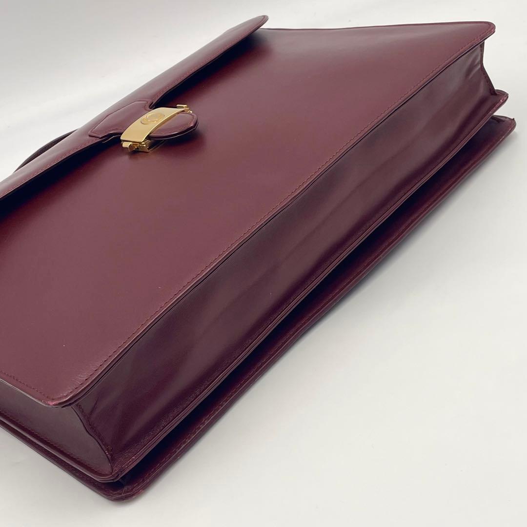 【美品】Cartier カルティエ マストライン ビジネスバッグ ブリーフケース
