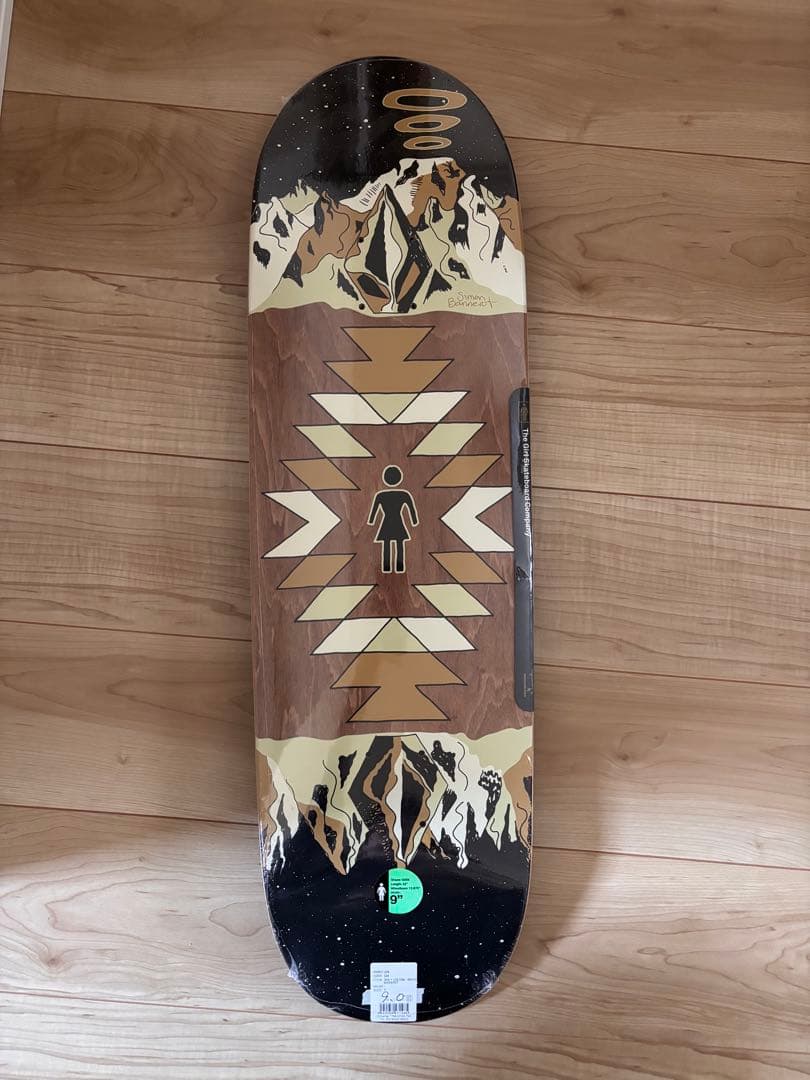 【希少】Girl SK8 Volcom Simon Bannerot 9インチ