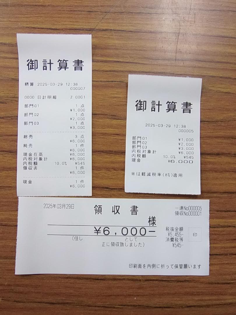 ケーブル付すぐ使える店名設定無料te-300カシオ１０部門レジスター250329