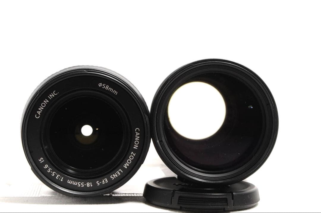 【新品級】旅行・運動会・野鳥も❤️Canon Kiss X7i❤️ダブルレンズ