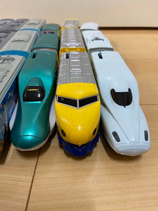 プラレール　ロマンスカー　0系ドクターイエロー　はやぶさなど