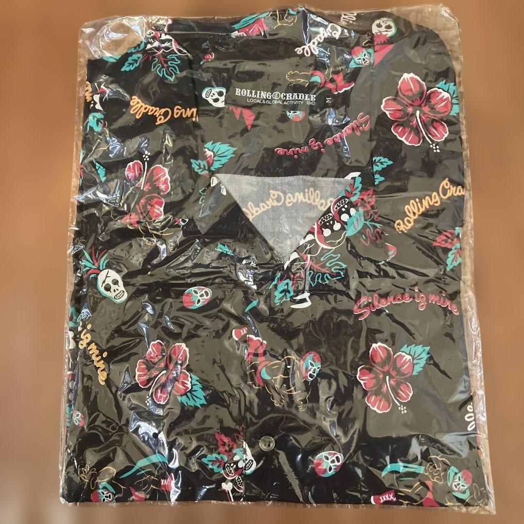 sim ライフイズレスリング ROLLING CRADLE アロハシャツ