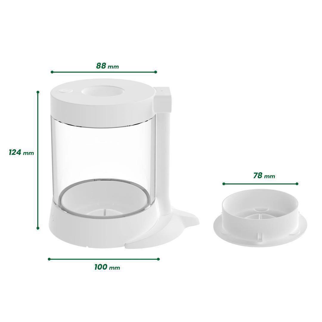 癒し植物ナイトライトグロウライト付き多肉植物の鉢 植物育成 LED USB