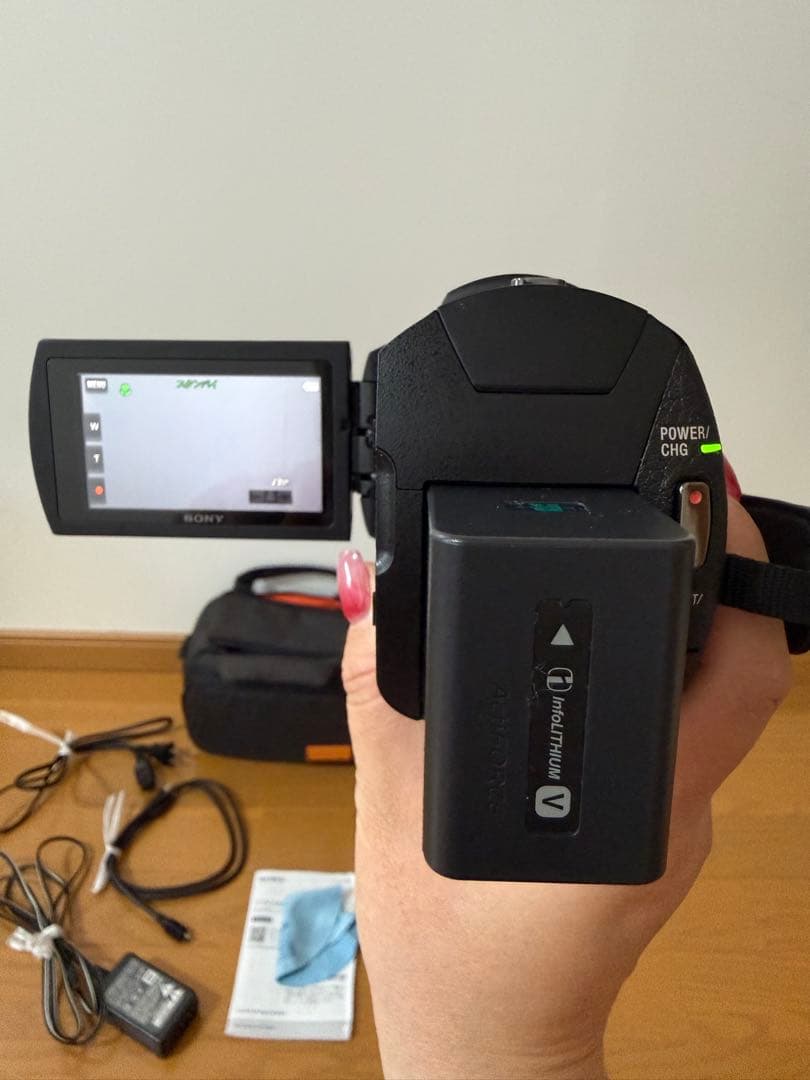 SONY ソニー HANDYCAM FDR-AX45 バッテリー2個付き