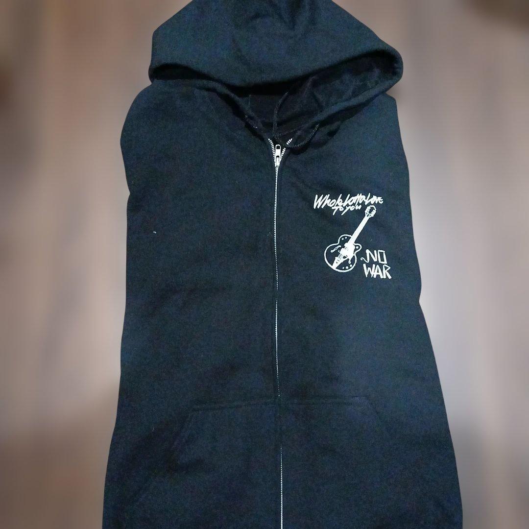 チバユウスケ　NO WAR ギターデザイン パーカー