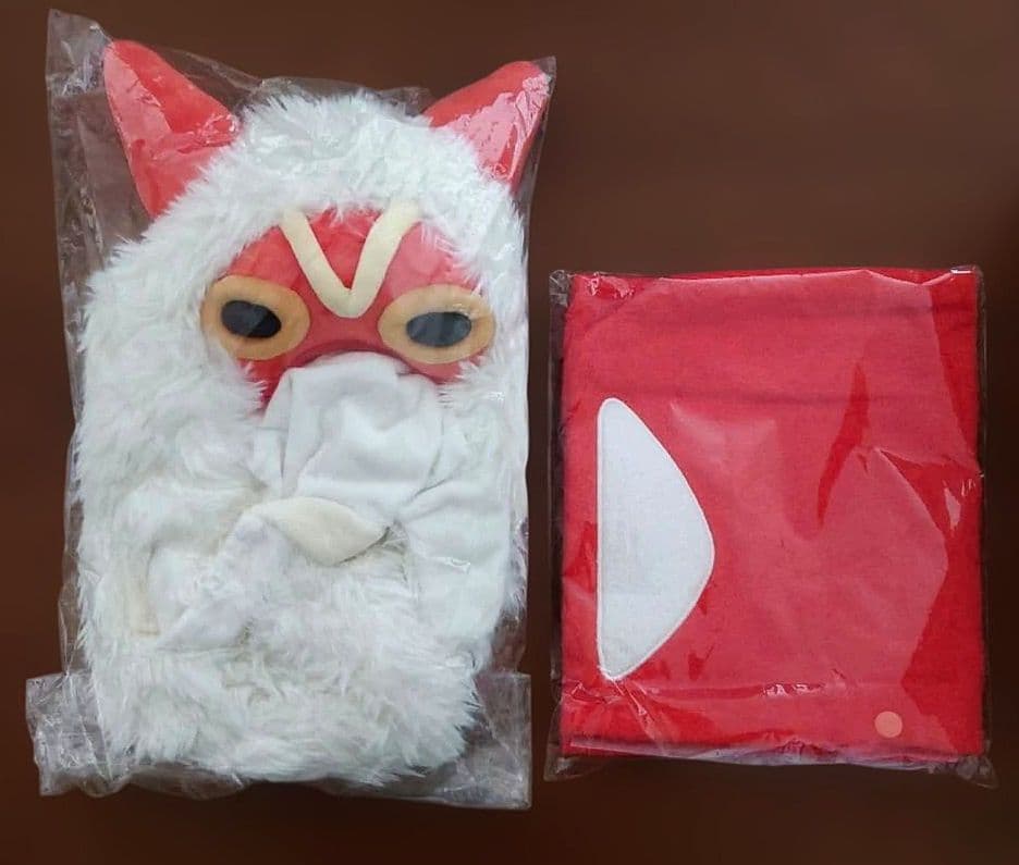 【新品未開封】ジブリパーク限定もののけの里 サンかぶりもの&アシタカフードタオル