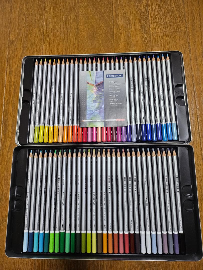 【未使用おまけ付】STAEDTLER karat aquarell 60本セット