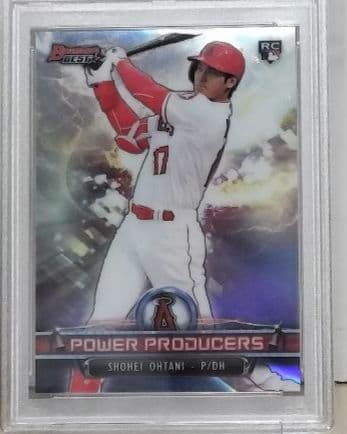 大谷翔平　PSA10　2018ToppsBowman リフラクタールーキーカード