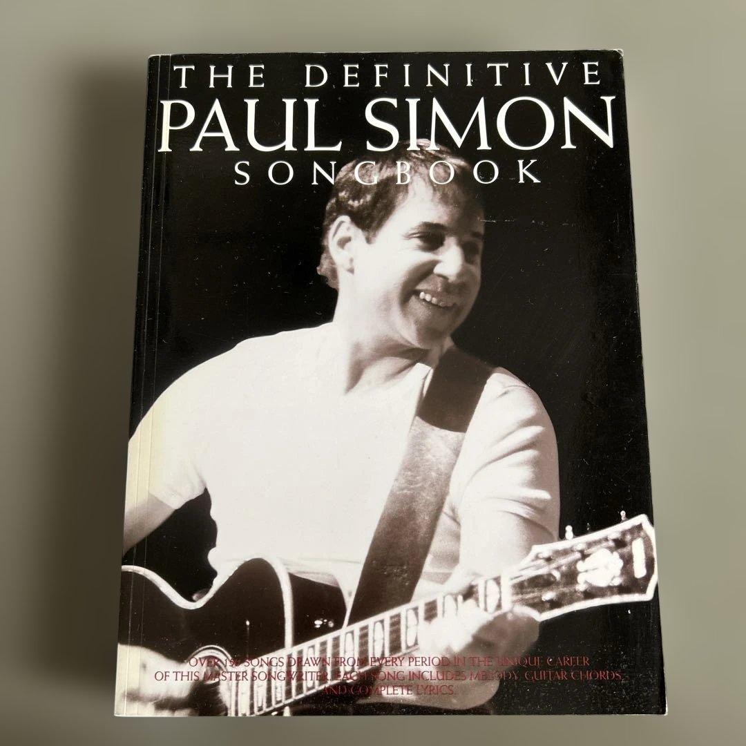 [楽譜]ポール・サイモン「デフィニティヴ・ポール・サイモン・ソングブック」輸入版